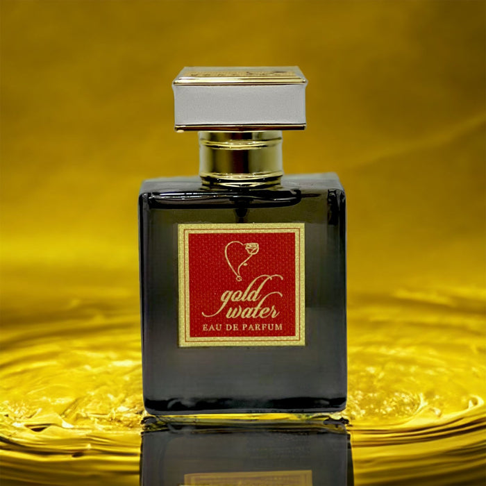 Gold water perfume 